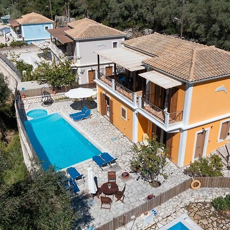 Delphinus Villas-Villa Nikitas Ayios Nikitas Bagian luar foto