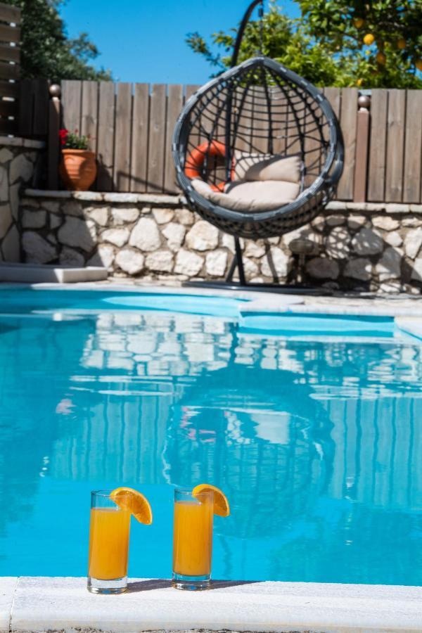Delphinus Villas-Villa Nikitas Ayios Nikitas Bagian luar foto