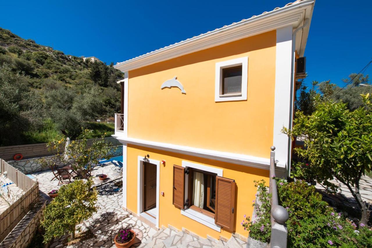 Delphinus Villas-Villa Nikitas Ayios Nikitas Bagian luar foto